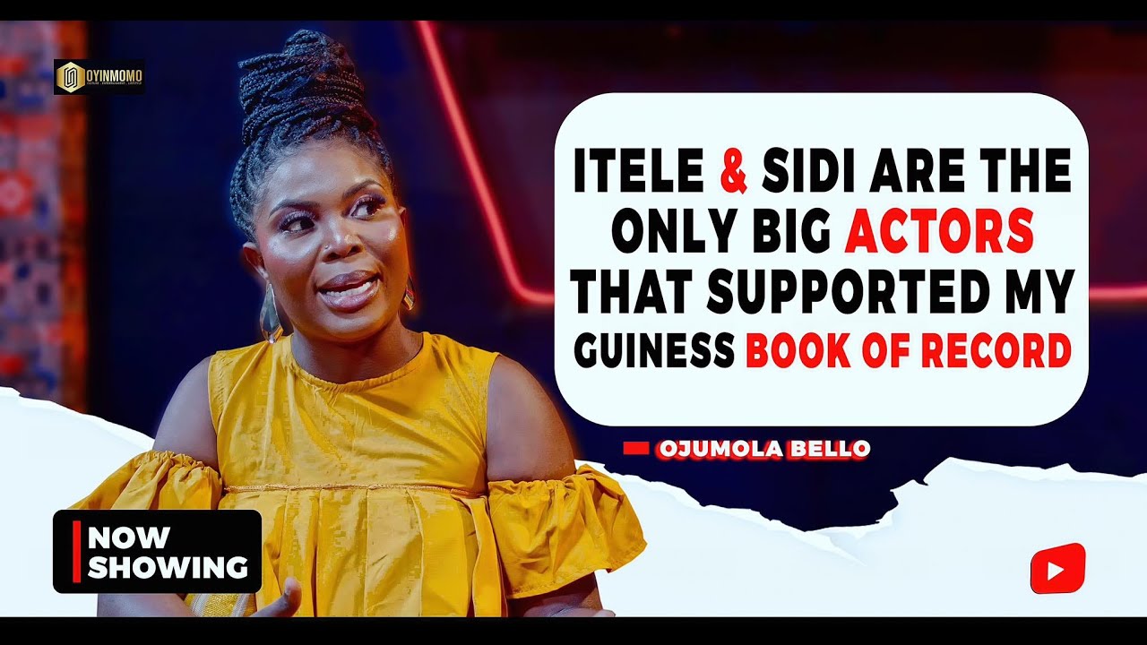 BELLO OJUMOLA "MOST OF MY COLLEAGUES DIDN'T SUPPORT ME IN BREAKING THE GUINNESS WORLD RECORD"