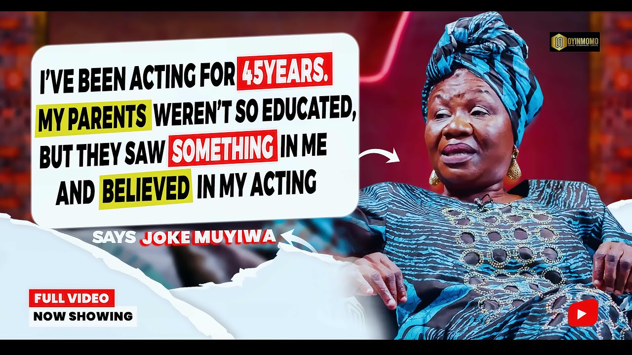 JOKE MUYIWA GETS REAL ON CAREER II FAMILY II ACHIEVEMENTS II AND UNTOLD STORIES II A MUST WATCH