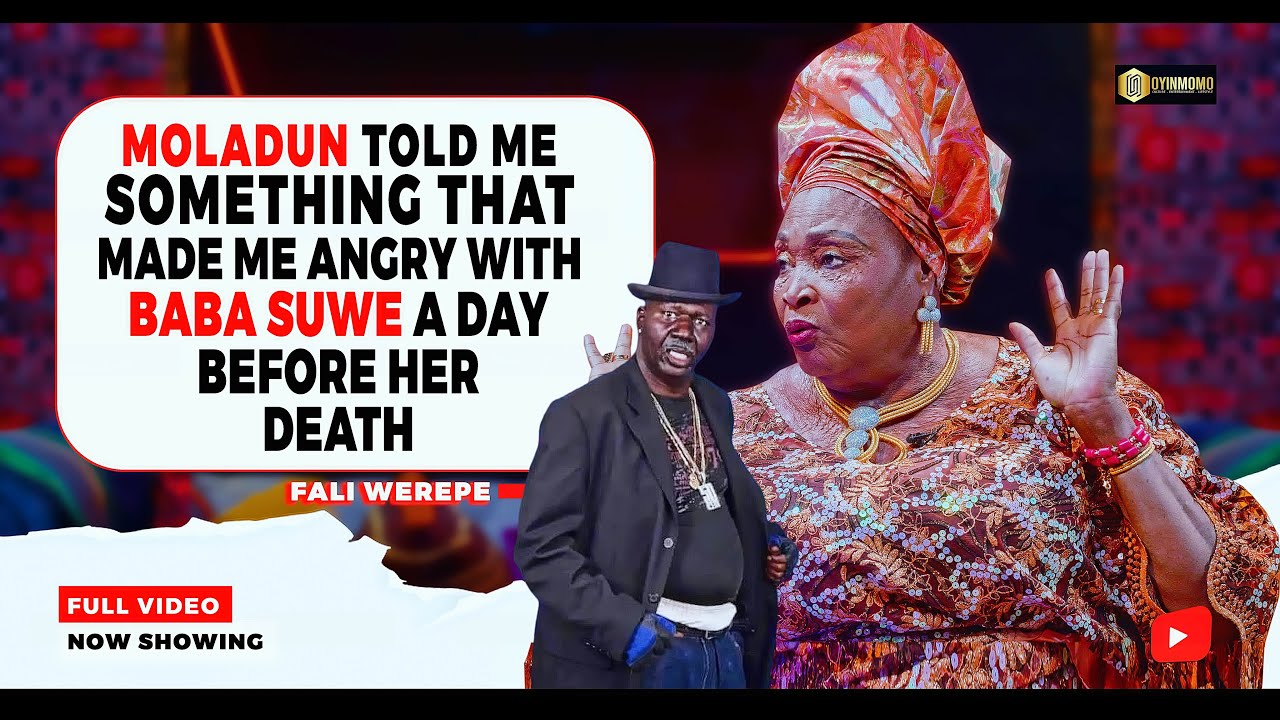 MY MOVIE “EDUN ARA" BROUGHT FUNKE AKINDELE TO LIMELIGHT SAYS FALI WEREPE. A MUST WATCH