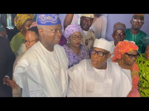 Grand Arrival of Oga Bello and Raji Fashola at 60 years on stage & premiere of Her Excellency