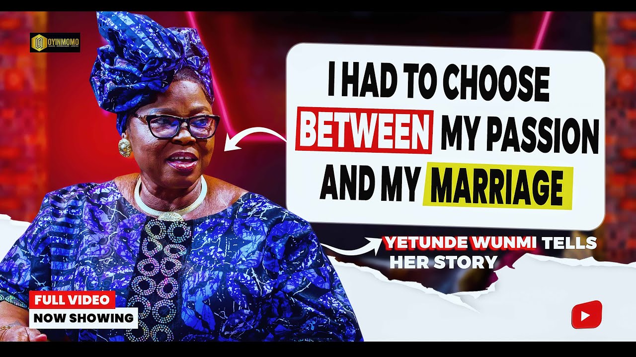 "I MARRIED AROMIRE, TOOK HIS  NAME, AND HAD TO CHANGE IT AFTER WE SEPARATED SAYS YETUNDE WUNMI"