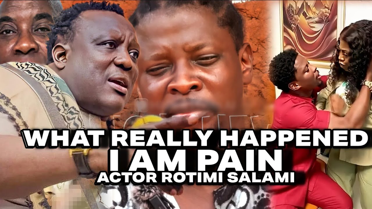 ROTIMI SALAMI SEE WHAT HAPPENED TO HIM,I CRY,I AM P@IN!TALK SAHEED OSUPA-RS