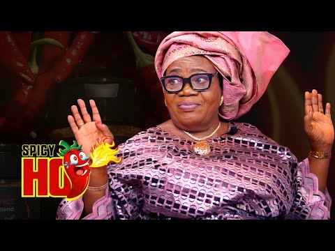 IYA AWERO Share Emotional Stories While Eating Pepper Soup | Spicy Hot