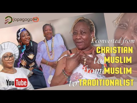 I CONVERTED FROM CHRISTIAN TO MUSLIM, MUSLIM TO TRADITIONALIST THEN I HAVE PEACE-YEYE NIKE ALAJOGUN