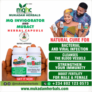 "Say Goodbye to Infections & Boost Fertility!"
MQ and Mubact Capsules: Your Powerful Immune Booster, Blood Purifier, and Fertility Support for Men and Women. Click to know more!